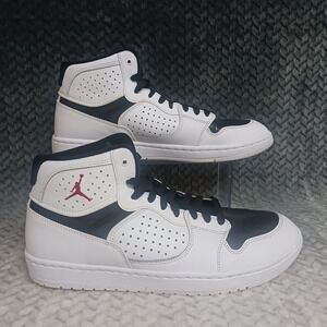 Nike Jordan Access Black White High Top Men's Basketball Shoes Sneakers Sz 11.5